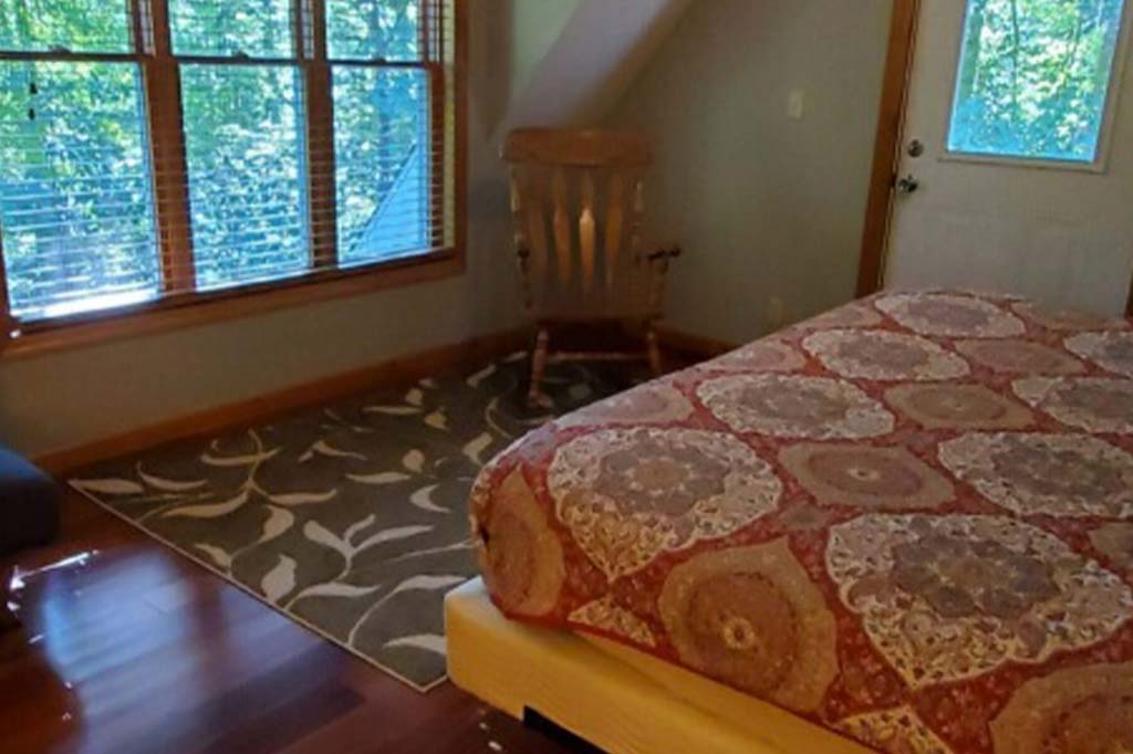 The Chestnut bedroom with attached bath